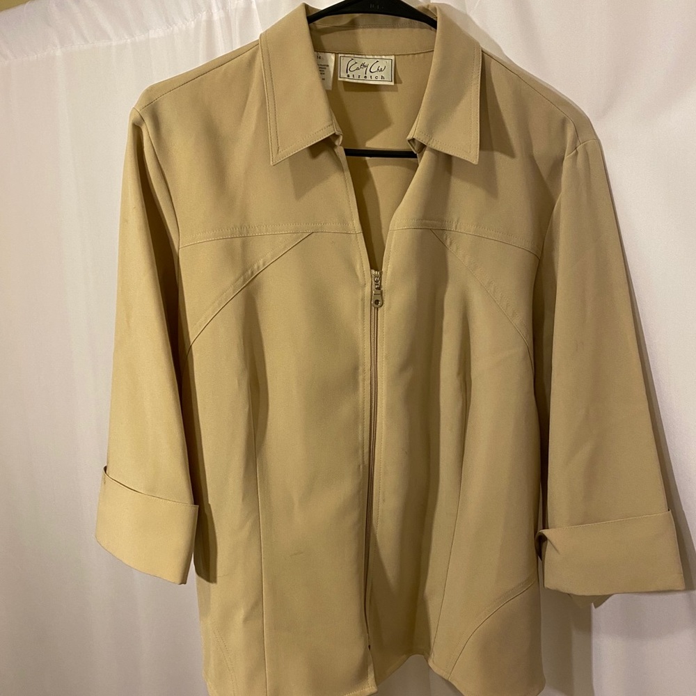 Tan blazer